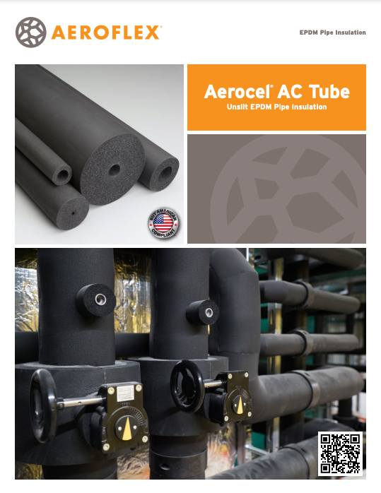 Aerocel AC Tube: Unslit EPDM Pipe Insulation