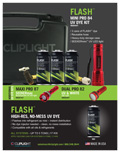 Cliplight Flash Mini Pro 84 UV Dye Kit Sales Sheet (98084KIT)
