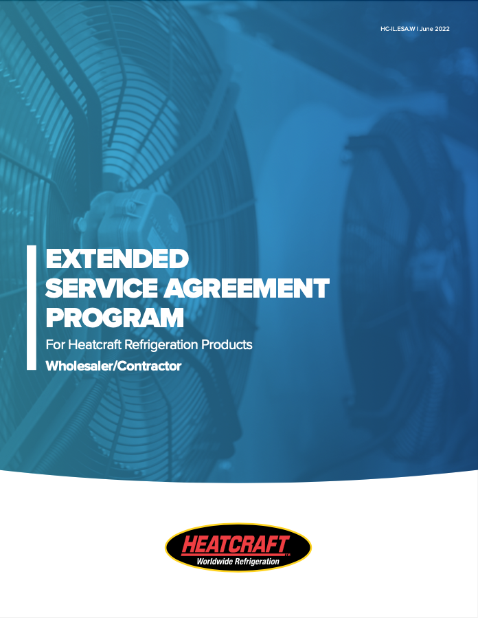 Warranty - Heatcraft Extended Service Agreement Program