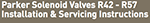 Parker Solenoid Valves R42 - R57 Installation & Servicing Instructions (D-1a)