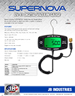 JB Industries DV-41 SUPERNOVA Digital Vacuum Gauge