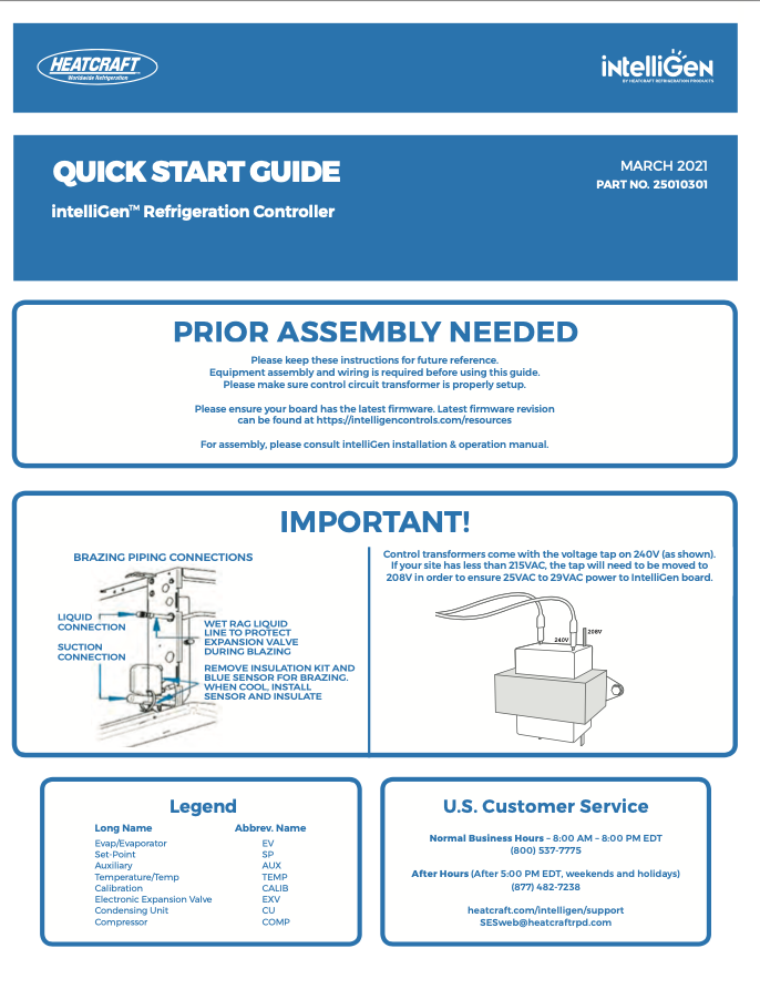 intelliGen Quick Start Guide